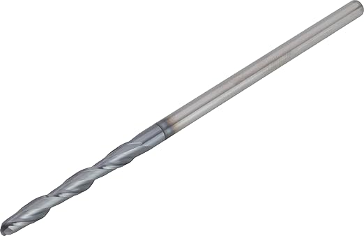 CME 10 pcs Micrograin Carbide End Mills, Ball Nose, TiAlN Coated, 1/8" Mill Diameter, 1" Length of Cut, 3" Overall Length, 2 Flute, Center Cutting