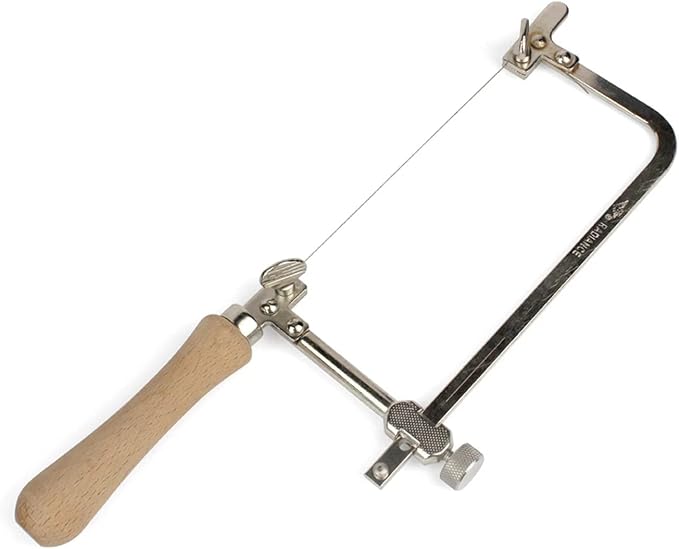 1PC Coping Saw Steel Frame With 0.5mm Diamond Wire Saw For Wood Stone Metal Cutting Multi function Hand Tool