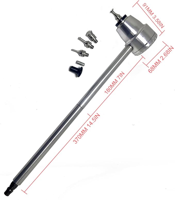 Air Hammer Long Handheld Dead Blow Hammers With Tip Automatic Speed Hammer For Car Sheet Metal Body Repair Tools Fender Tool Kit Hammer Dent Bender Extension Handheld Remove Small Laser Cut Parts