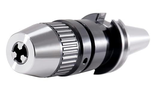 Accusize Industrial Tools 0-5/8'' Cat40 CNC Integral Keyless Drill Chuck, 0222-0892