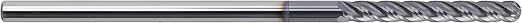 CME 5 pcs Micrograin Carbide End Mills, Ball Nose, TiAlN Coated, 1/8" Mill Diameter, 1" Length of Cut, 3" Overall Length, 4 Flute, Center Cutting