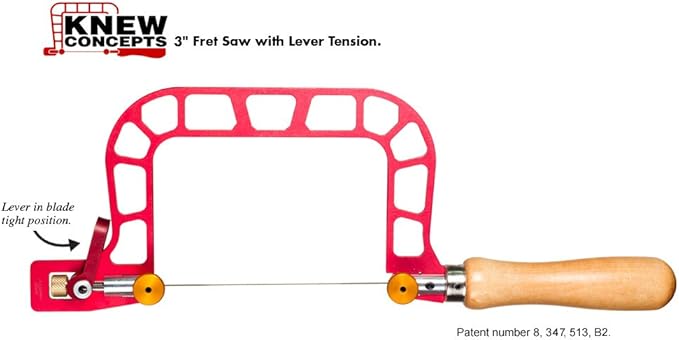 Knew Concepts 3??Mk.III Fret Saw With Lever Tension