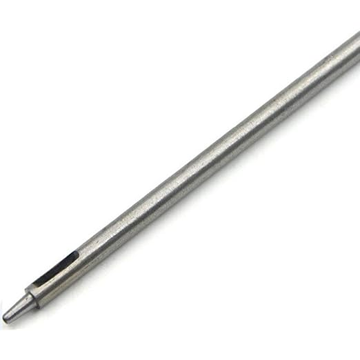 Steel Leather Punch Tool Kit, 10 Sizes (0.5-5.0mm) for Belt, Wallet, Bag, Crafting | Heavy-Duty Hole Puncher Set, Professional Leatherworking Tools for DIY & Repair