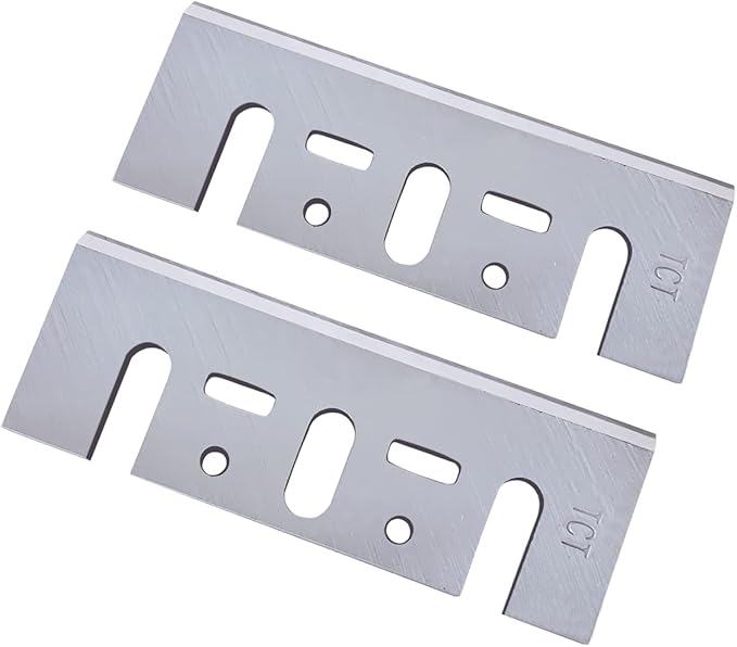 FOXBC 3-1/4 Inch 82mm TCT Carbide Planer Blades Replacement For Makita N1900B, KP0810, XPK01, DeWalt D26676, DW6655, DW680, Bosch 1594 PA1205, Ryobi and most Hand-Held Planer