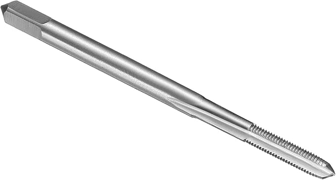 uxcell Hand Plug Tap M2.5 x .35 H2 Metric Thread Plug Style Taps Straight Flute Screw Tapping Threading Tool High Speed Steel HSS6542