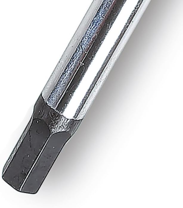 Beta 96T SAE (Fractional Inch) T-Handle Hex Key Wrench 1/8" | High Torque Ergonomic Allen Wrench with Dual Hex Tips | Drop Prevention Hole | Industrial Strength | Made in Italy