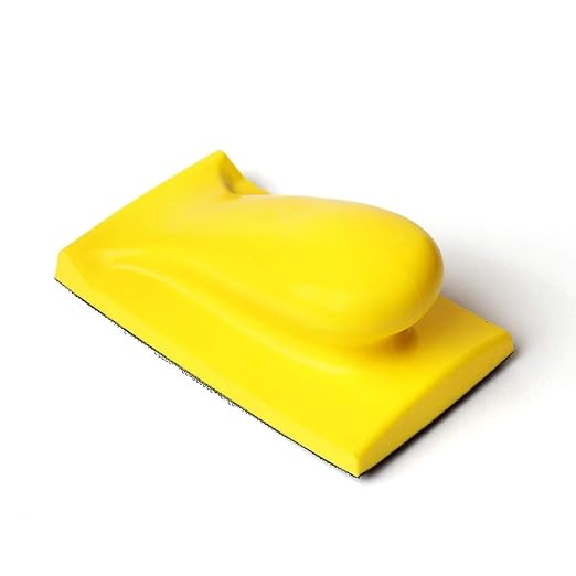 5" Hook and Loop Hand Sanding Block for Car Wood Furniture Restoration Home Arts
