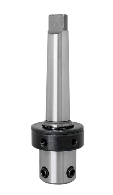 Accusize Industrial Tools Mt3 to 3/4'' Weldon Shank, Annular Cutter Arbor with Coolant System for Drill- Use Annular Cutter on Drill Press, Mc10-0003