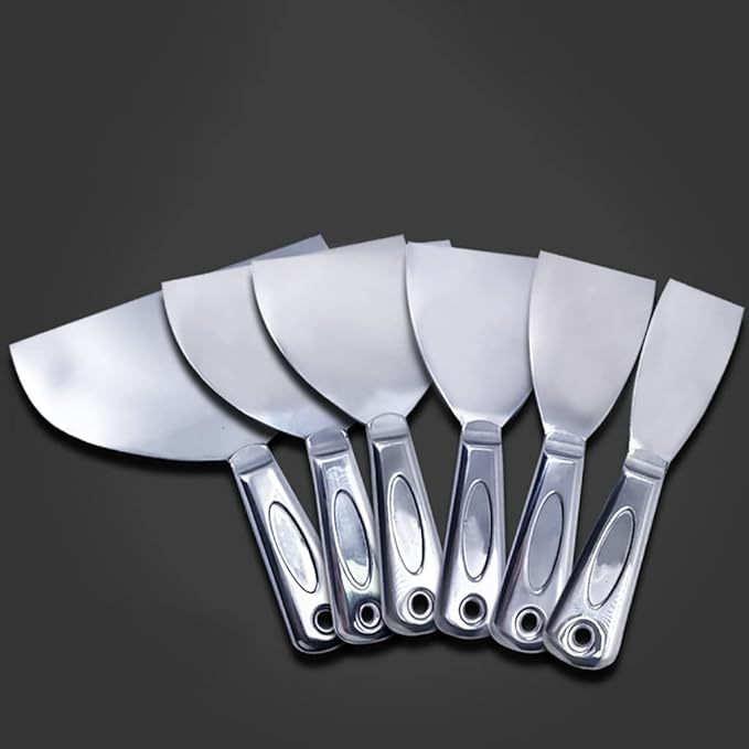 Flex All Stainless Steel Joint Knife Putty Scraper,2-Inch Professional Grade 420 stainless steel, All-Metal, Precision Ground Edge Putty Knife Tape Knife (2")