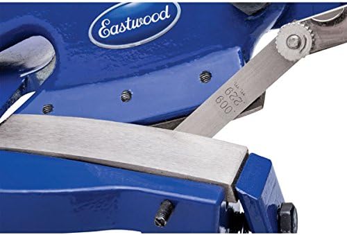 Eastwood Throatless Shear Multiple Purpose Bench Top Throatless Sheet Metal Shear Cutter Tool Solid Steel Frame Mounting Type