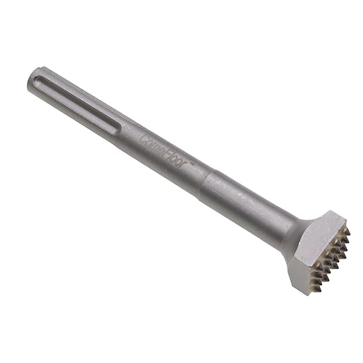 8 1/4??16 Pins Concrete Repair Patch Preparation Bushing Tool with SDS Max Shank, Square Head Concrete Roughness Removal Bit for Rotary Hammer (8 1/4??SDS Max Bush Hammer)