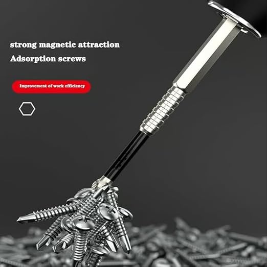 High-Magnetic Screwdriver Drill Bit Set - Strong Magnetic Durability Screwdriver Drill Bit Set - Universal Electric Precision Alloy Steel Screwdriver Set (25-50-65-75-100-150mm(6pcs))