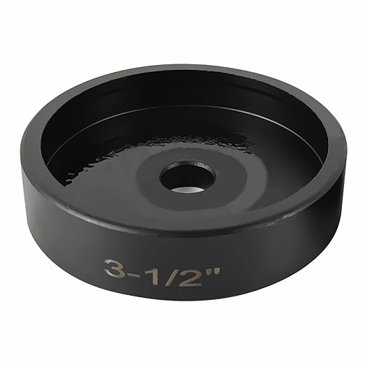 AMZCNC 3-1/2" Conduit Punch and Die for Hydraulic Knock Out Driver 3/4"-16UN Thread((Conduit Hole Size) 3-1/2")(Actual Hole Size: 4.04")