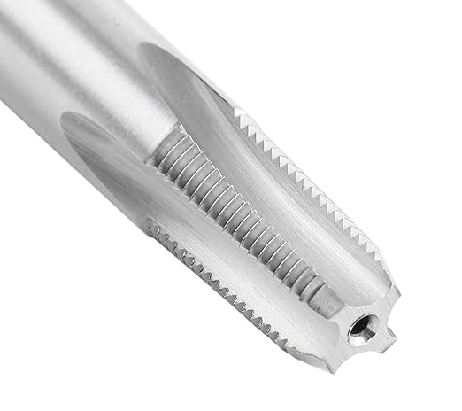 Accusize Industrial Tools NPT-18 H.S.S. Taper Pipe Tap, 1/8 in-27, 4 Flutes