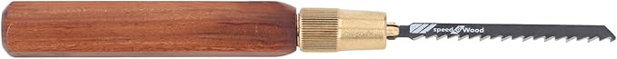 5 Manual Saw Kit Versatile Hand Saw Kit with Hex Rosewood Handle and 5 Blades for Detachable Woodworking Hand Saw, for Home and Professional Projects