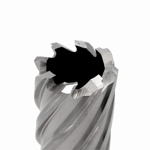 HSS M2AL Annular Cutter 2" DOC with 3/4" Weldon Shank for Magnetic Drill Press by EST (D1-1/16" X 2")