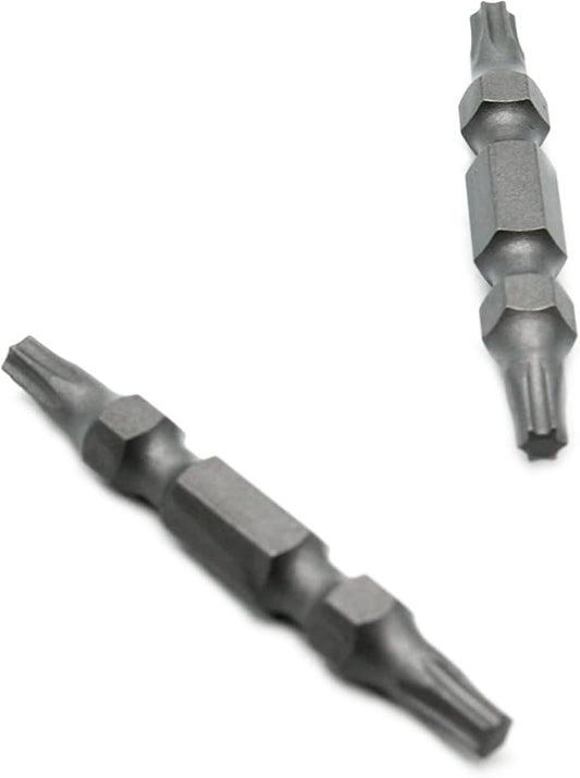 TEMO 25 pc T20 Torx 6 point Double Ended 2 Inch Screwdriver Insert Bits