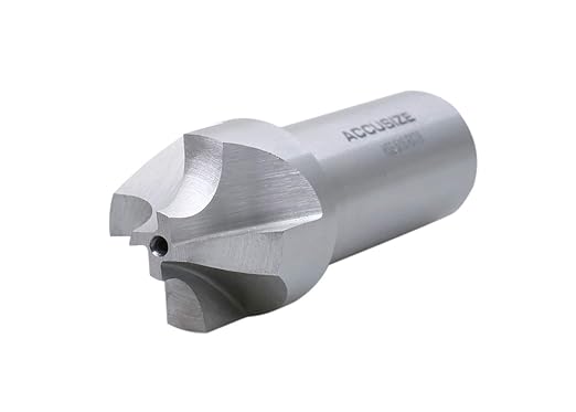 Accusize Industrial Tools 5/16'', H.S.S. Corner Rounding End Mills, 7/8'' Shank Dia, 1-1/8'' Cutter Dia, 3-1/2'' Overall Length, 1011-3812