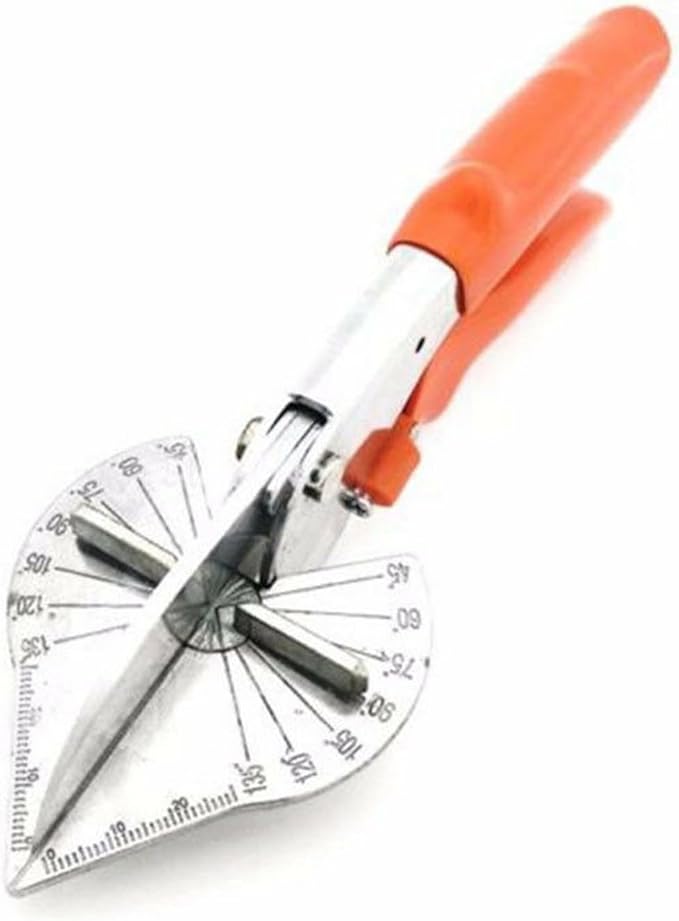 Riloer Multi Angle Miter Shear Cutter, Multifunction Trim Shears, 45-135 Degree Miter Cutter Hand Shear