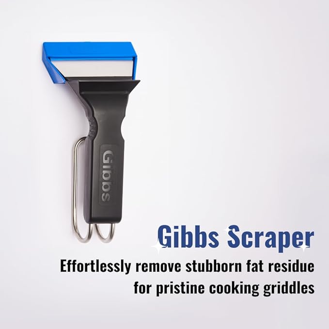 Heavy Duty Griddle Scraper Stainless Replacement Blade, Flat Top Scraper, Commercial & Domestic Quality for Restaurants, Hotels, Cafes & Mobile Catering