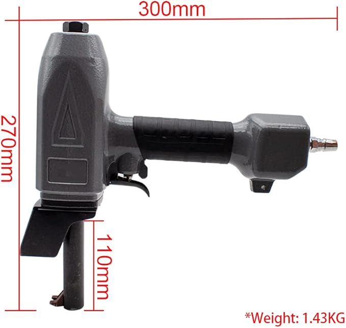 Pneumatic Nail Puller Wood Plank 1.7-3.5MM Air Nail Remover 0.45-0.75Mpa