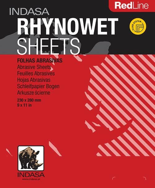 Buy Indasa Redline Rhynowet Wet & Dry Sanding Sheets, 6 & 7 Series (6-800)