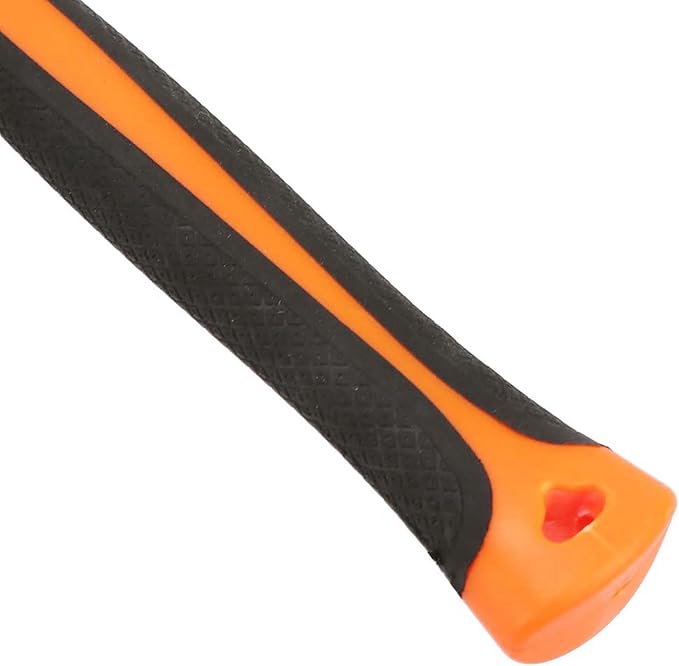 8-oz (1/2lb) Ball Peen Hammer, Rounded Face Steel Head Ball Pein Hammer with 11" (280mm) Fiberglass Handle, Small Rounding Hammers for Household, Industrial, Emergency
