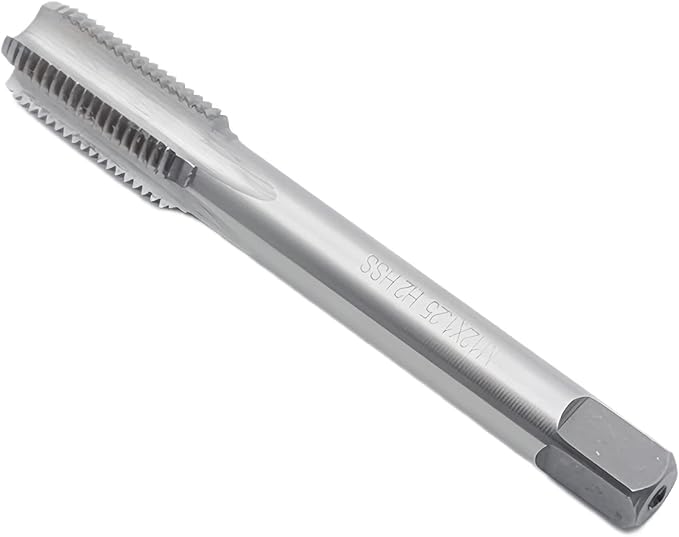 Metric Thread Tap, M12 X 1.25 HSS Machine Right Hand Thread Tap M12 X 1.25mm