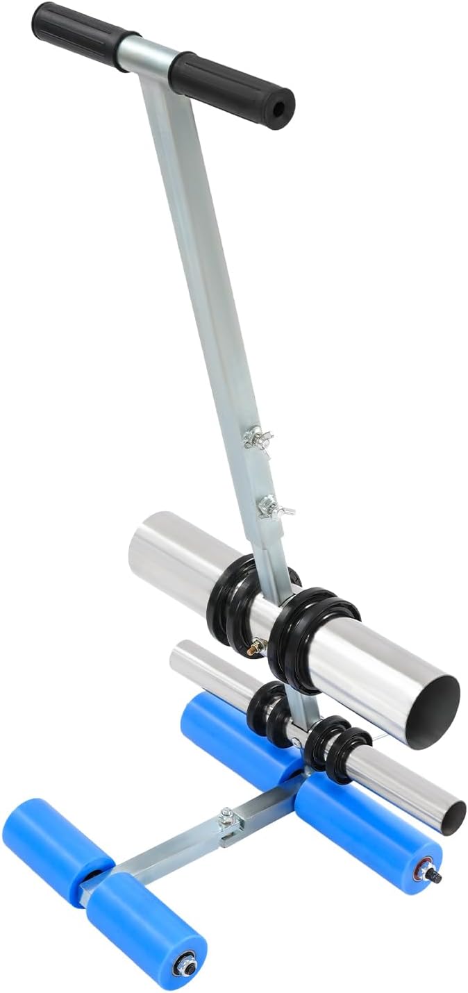 Silencear Professional Tape Marking Machine, 164ft Hand-Push Tape Capacity Lane Marking Applicator, Range Adjustable Manual Floor Tape Applicator for Driveway Parking Lots & Courts