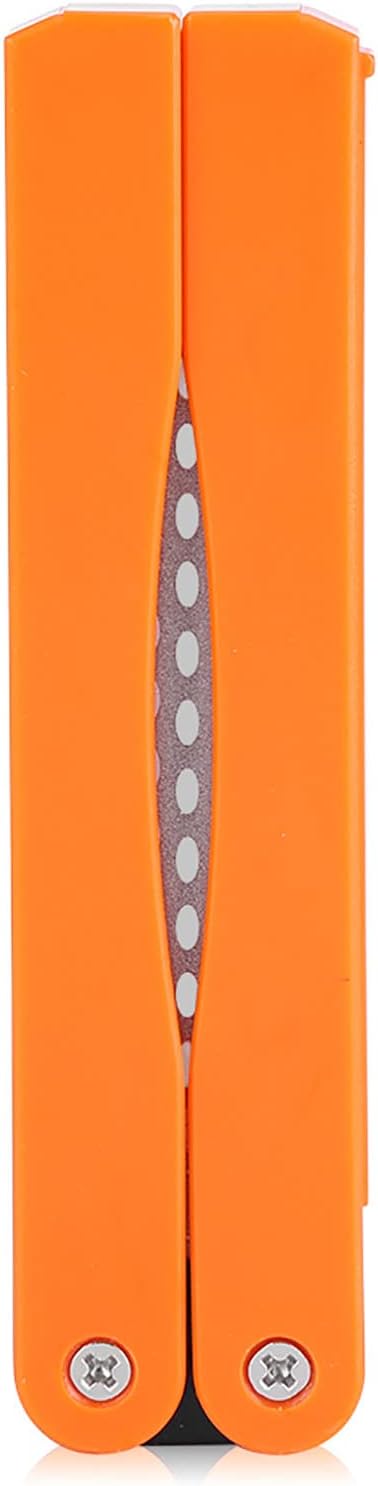 Folding Knife Sharpener, 400/600 Grit Knife Sharpener, Folding Double Sided Stone for Outdoor Camping Garden Kitchen, Sharpener Stone