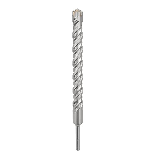 25/32 in x 10.2 in (20 x 260mm) SDS Plus Rotary Hammer Drill Bit, Concrete Drill Bit for Concrete, Brick, Cement and Stone, (Length : 260mm / 10.2 inch, 25/32 inch （ 20mm)