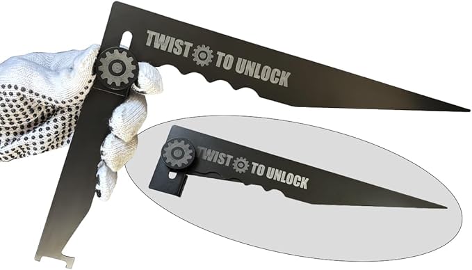 Advanced Folding Rescue Tool for First Responders, The Ultimate Multi-Purpose Leverage Solution, Compact & Highly Portable