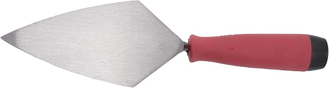 MARSHALLTOWN QLT Pointing Trowel, 7 x 3 Cement and Mortar Finishing tool, Soft Grip, PTSG73