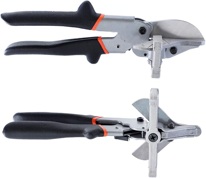 Multi Angle Miter Shear Cutter Hand Tools, 0-135 Degree Adjustable Angle Scissors Trim Shears Multipurpose Cutting Tool