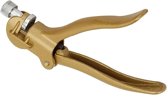 Saw Set Tool, Zinc Alloy and Copper Alloy Saw Set Tool Pliers Sawset Puller Woodwork Hand Tools DIY Accessories Carpentry for Woodworking Saw Blades (Without Magnifier)