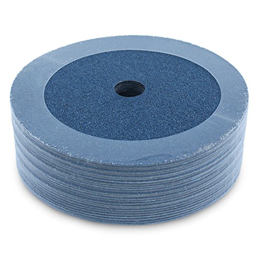 BHA Zirconia Resin Fiber Grinding and Sanding Discs, 7??x 7/8?? 80 Grit - 25 Pack