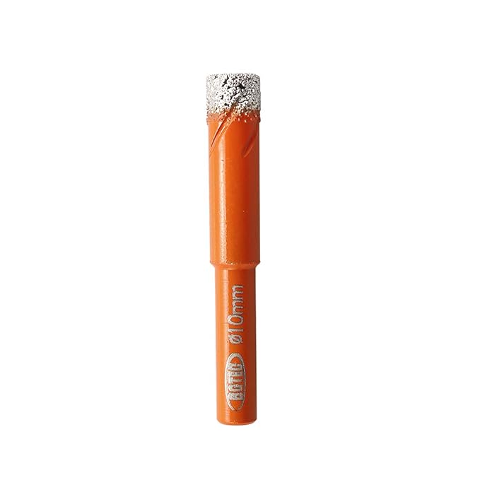 Dry Diamond Drill Bit Set,BGTEC 1pc 3/8" 10mm Hole Saw for Granite,Marble,Masonry, Concrete, Tile/Ceramic, Glass, Hard Plastic,Vacuum Brazed Diamond Core Drill Bit Kit