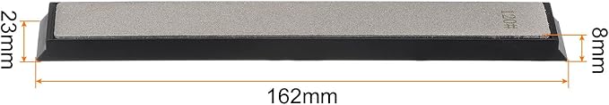 uxcell Diamond Sharpening Stones 120 Grit Whetstone Knife Sharpener Stone with Non-Slip Base