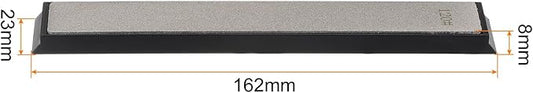 uxcell Diamond Sharpening Stones 120 Grit Whetstone Knife Sharpener Stone with Non-Slip Base