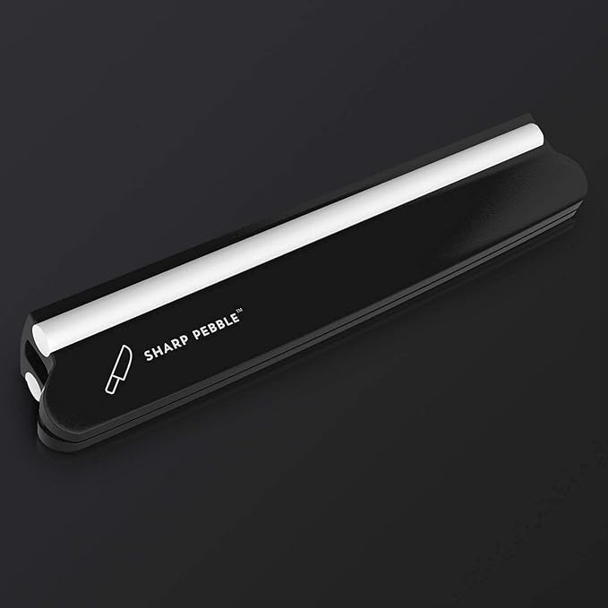 Sharp Pebble Extra Large Sharpening Stone Set - Whetstone Knife Sharpener Set - Grits 400/1000/6000 Waterstone, Flattening Stone & Angle Guide