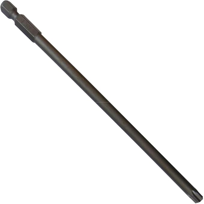 T30 Torx/Star Driver Bit - 6" Torx/Star Drive Quick Change Shank Bit for T30 Screws and Fasteners (EACH)