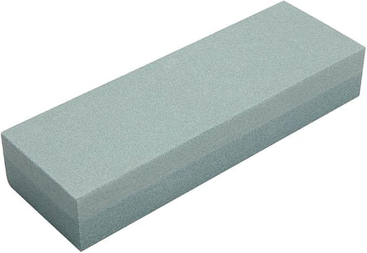 Bora 6-Inch Green Silicon Oxide Sharpening Stone. 2 Sided Fine/Course for Sharpening