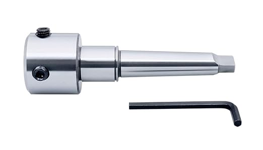 Accusize Industrial Tools Annular Cutter Arbor, Mt3 to 1-1/4'' Weldon Shank for Drill-Use Annular Cutter on Drill Press, Mc00-0332