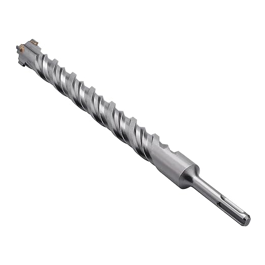 1-3/16 in x 12.2 in (30 x 310mm) SDS Plus Rotary Hammer Drill Bit, Concrete Drill Bit,Masonry Drill Bit for Concrete, Brick and Cement, Length : 310mm / 12.2 inch, 1-3/16 inch （ 30mm