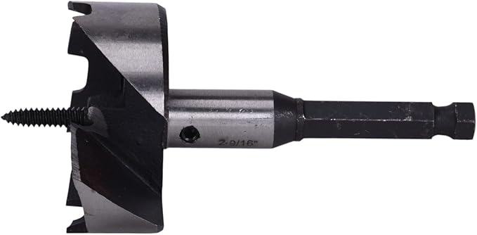 Century Drill & Tool 38339 Self Feed Wood Bit, 2-9/16"