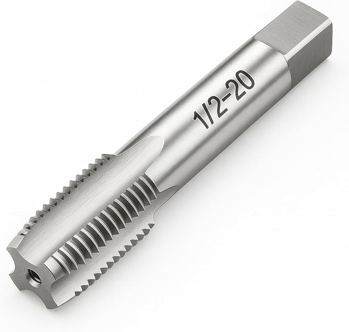 1/2"-20 Thread Tap 6542 HSS Thread Maker for Internal Thread Repair and Fabrication