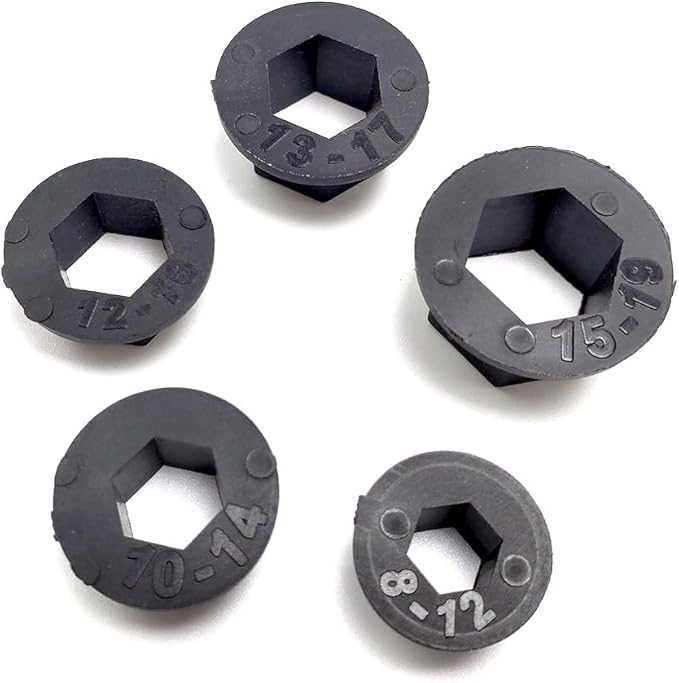 Bojo Tools - 12-Piece WI12 Socket-Wrench Inserts F1 Kit - Low Torque Duty