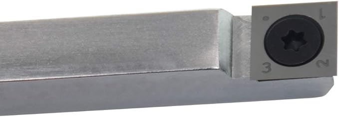 14mm Standard Square Straight Tungsten Carbide Replacement Cutter Inserts Knives 14mm x 14 x 2mm for Grizzly T21348 and Woodworking Spiral Helical Planer Head and DIY Wood Lathe Turning Tools 1pcs