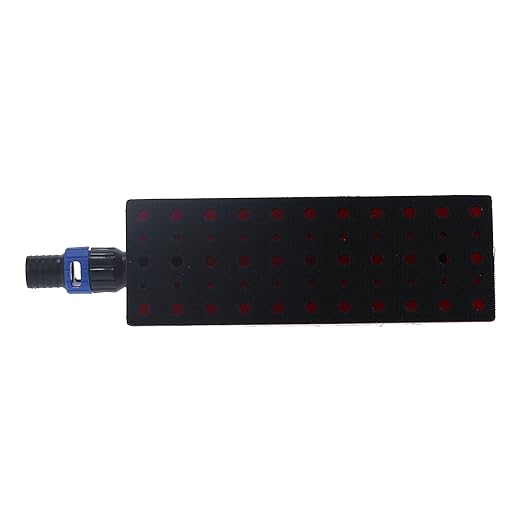 9in Dust F Ree Grinding Block Manual Dust Extraction Polishing Sander with Hook with Loop for Wood Polishing Cleaning Tool
