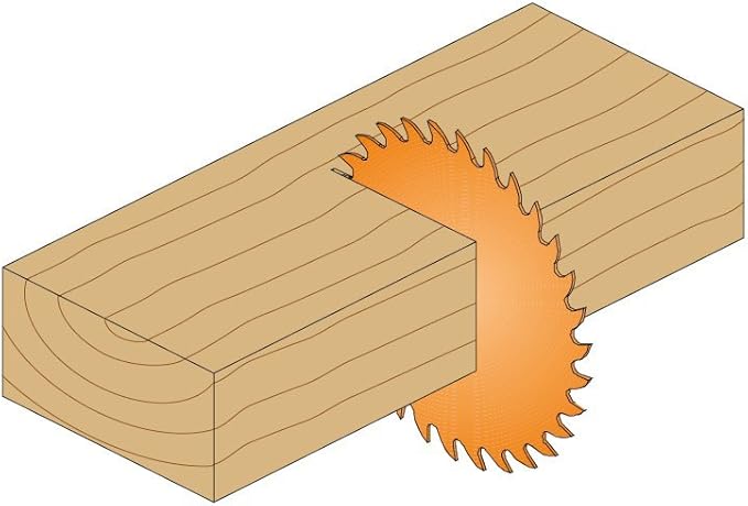 CMT 215.060.12 12-Inch Diameter 60 Teeth 1-Inch Bore Industrial Combination Saw Blade